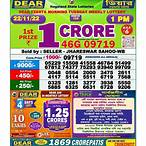 lottery 1 june 2022